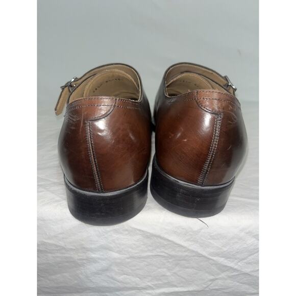 SuitSupply Leather‎ Shoes - Classic Double Monk Buckle, Mens Size 9.5 main image 5